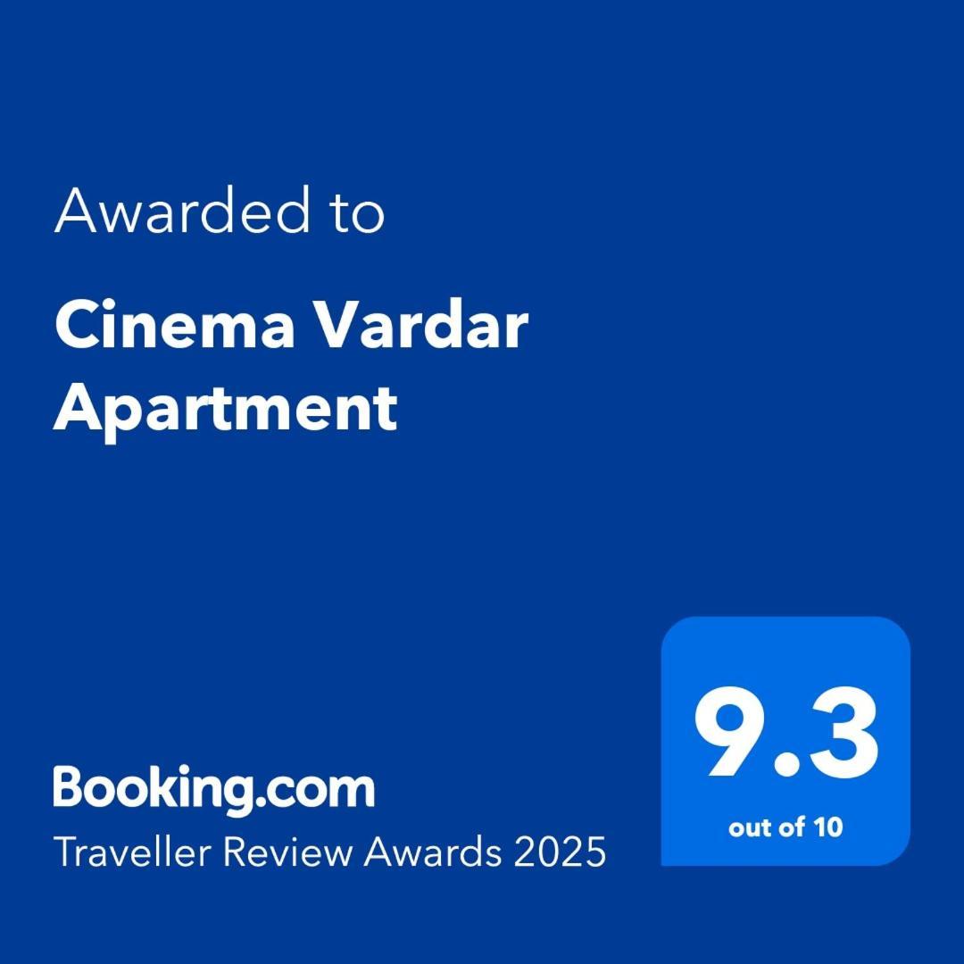 Cinema Vardar Apartment Скопие Екстериор снимка